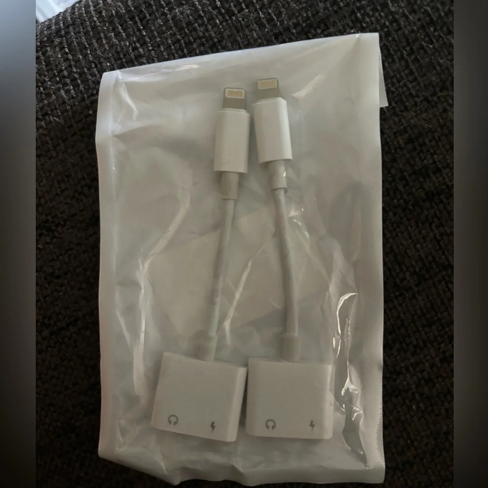 [Apple MFi Certified] iPhone Headphones Adapter & Splitter,2 in 1 Dual Lightning